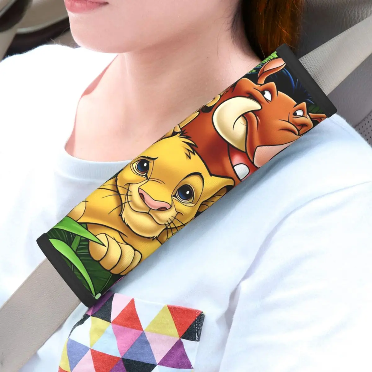 

Custom The Lion King Car Seat Belt Cover 2 Pack Anime Seatbelt Strap Shoulder Pad