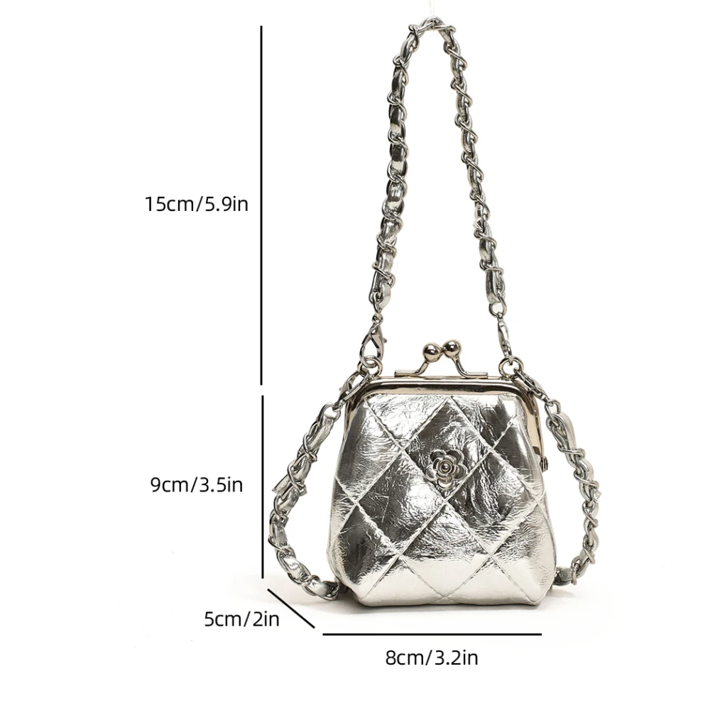 Super Mini Crossbody Bags For Women Designer Bag Luxury Chain Shoulder Coin Mini Purse Cute Clip Lipstick Bag Lady Cute Hobo Bag