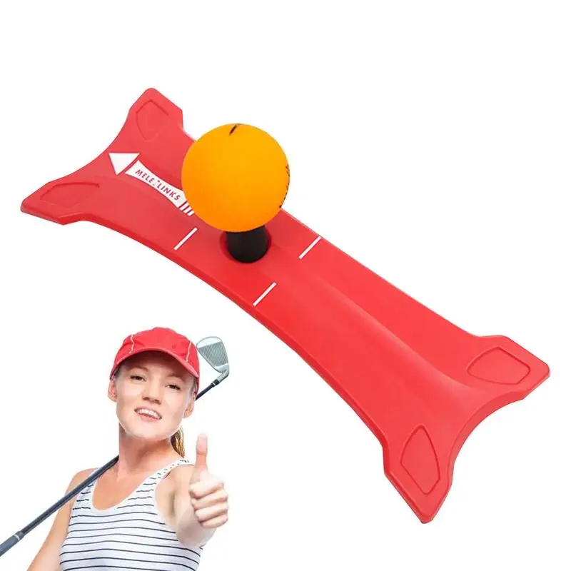 Golf Hitting Board Golf Training Aid For Indoor Practice Easy To Operate Golf Training Equipment Golf Club Swing Board Portable