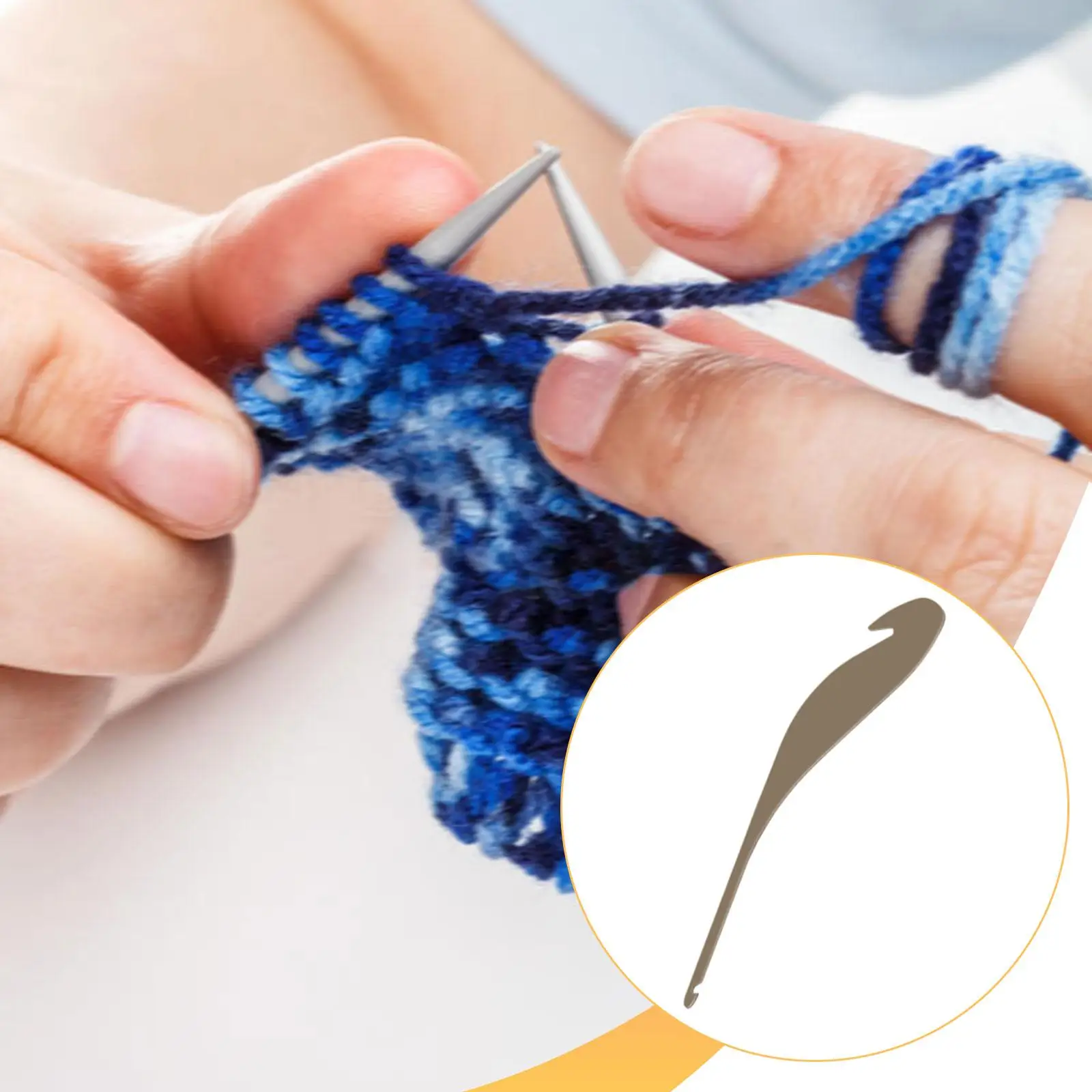 

Double Ended Crochet Hook Professional Portable Needle for Knitted Scarf Sweater Blanket Handicraft