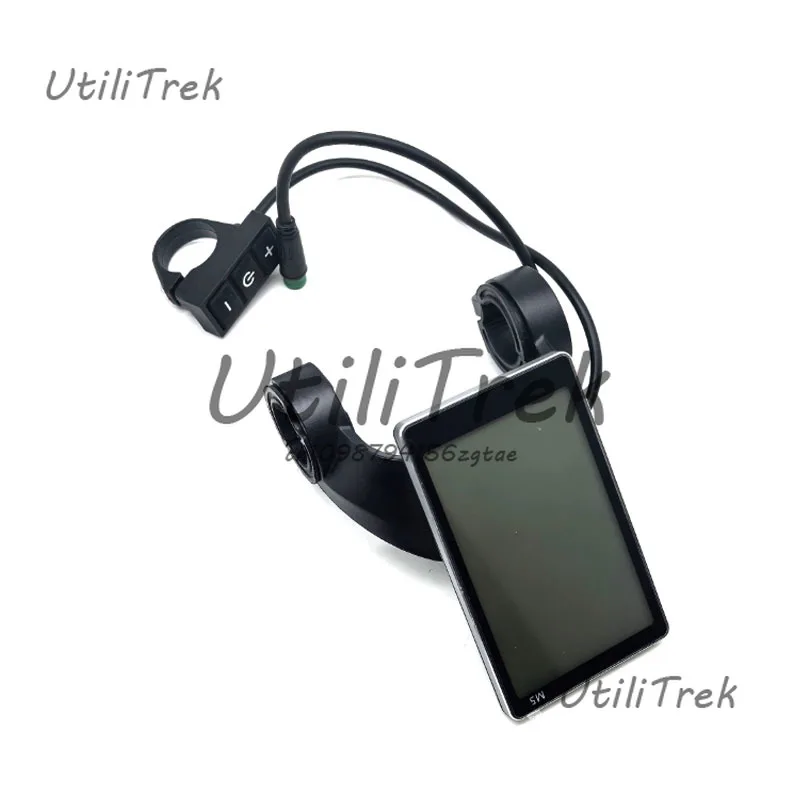 

48V waterproof smart M5 LCD screen V8 spare parts meter electric bicycle accessory