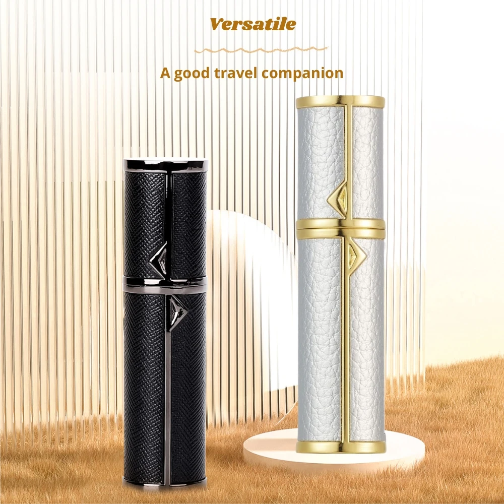 TonkinTen 5ml Refiilable Perfume Atomizer mini bottom refill spray bottle travel empty aluminum perfume bottle for women or men