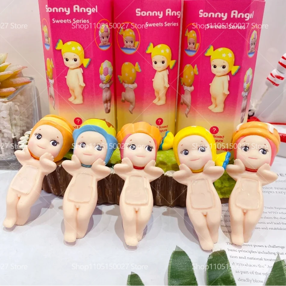 HOT NIEUWE Leuke Mysterieuze Verrassing Speelgoed Anime Model Pop Kinderen Geschenken Blind Box Angel Liggen Actiefiguren Blind box