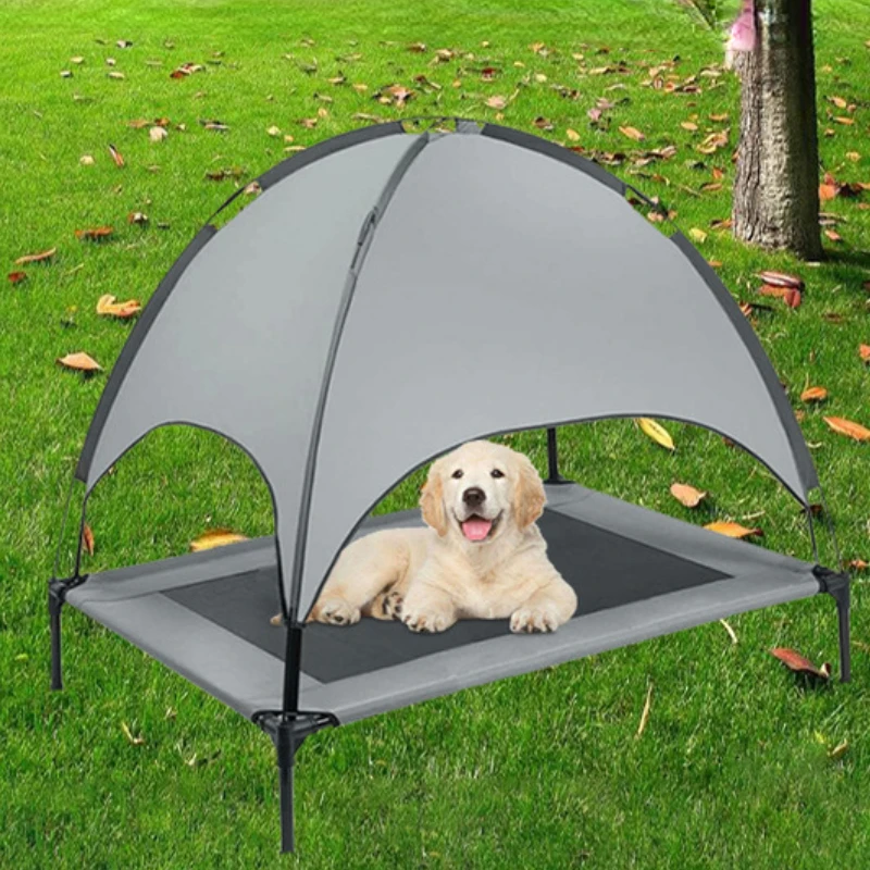 Cat Tent Folding Elevated Bed Pet Products Outdoor Picnic Travel Cozy Hammock Cat House Pet Small Dog House Accessories Products