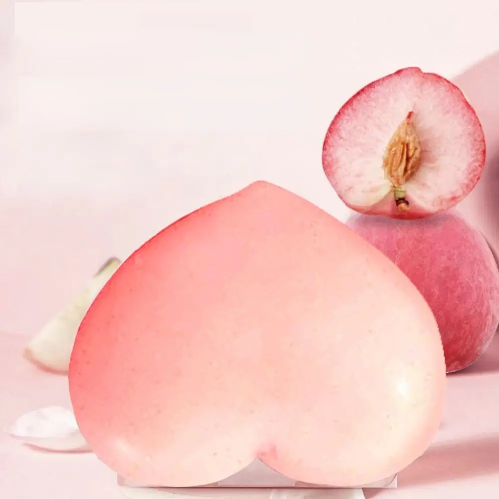 Pink Peach Dispels Mite Exfoliate Anti Fungus Private Parts Face Body Soap PP Buttock Soap Handmade Soap