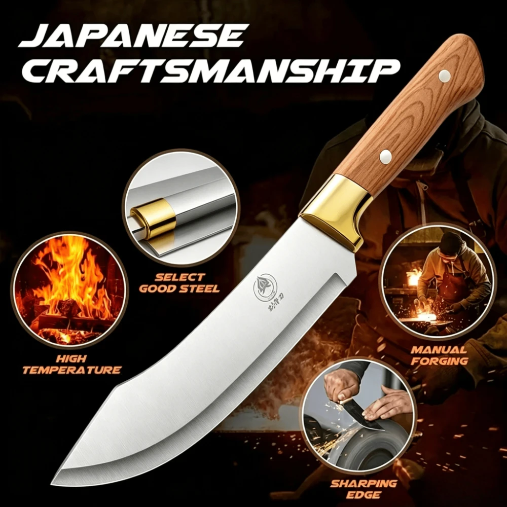 High-quality Stainless Steel Bone-Picking Knife Butcher's Special Knife for Boning Knives for Cutting Pork Slaughtering Sheep