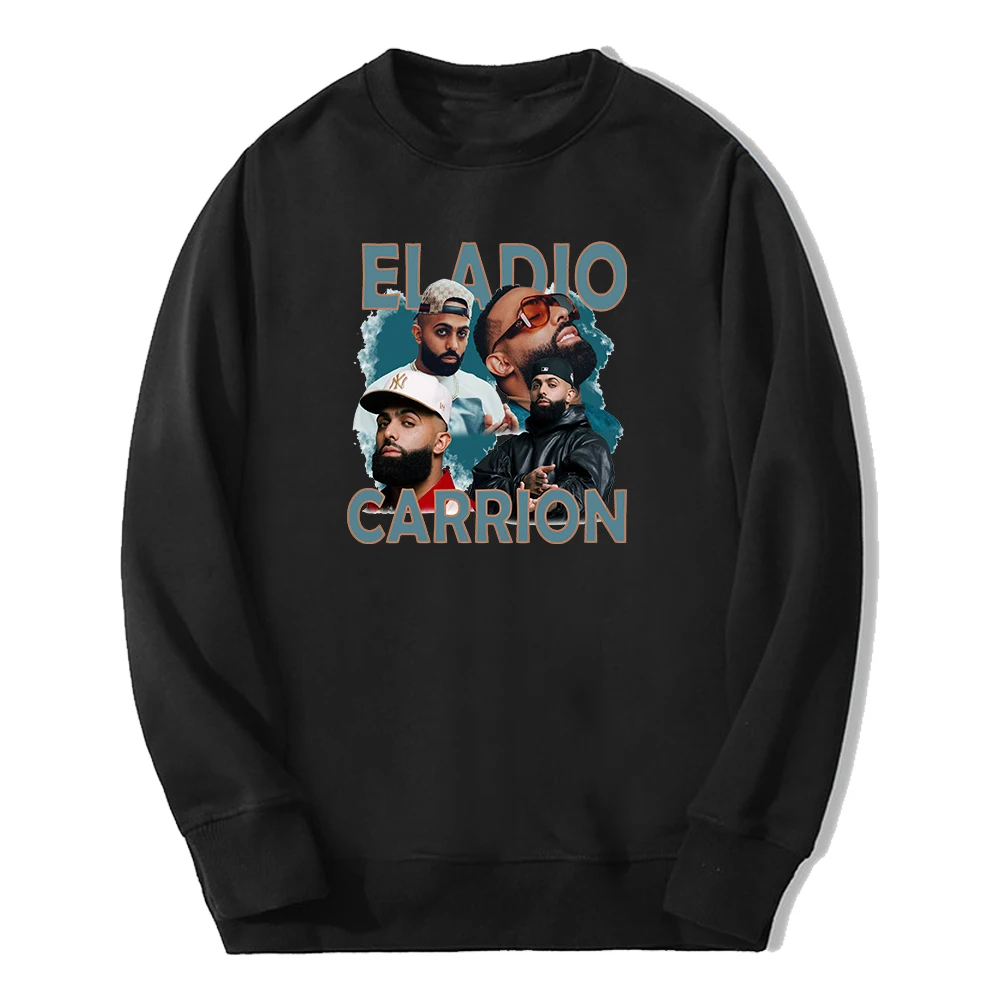 

Eladio Carrion Vintage Graphic Merch Retro Crewneck Long Sleeve Streetwear Women Men Sweatshirt Fashion Clothes
