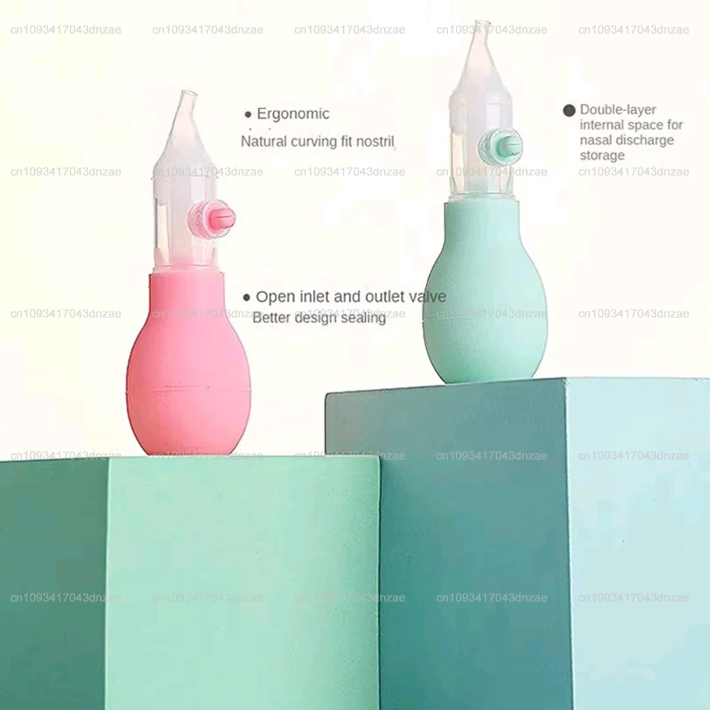 1/5/10pcs Baby Silicone Nasal Aspirator Suction Baby Safety Nose Cleaner Newborn Infantil Sanitation Nasal Patency Tool Cleaner view 5