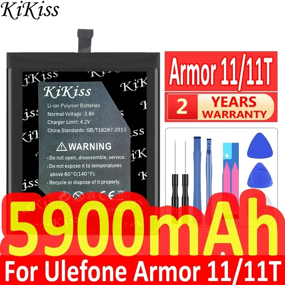 

Аккумулятор KiKiss 5900 мАч для Ulefone Armor 11/11T Armor11 Armor11T