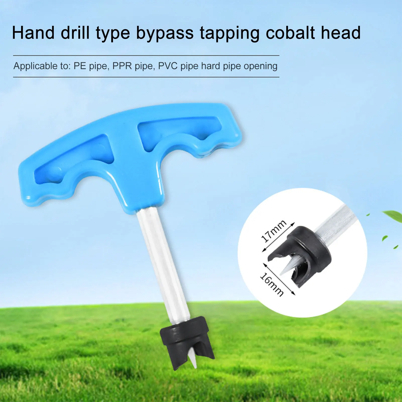 Garden 16mm Irrigation Hose Puncher Quick Simple Operation Precise Puncher for Drip Irrigation System Punch