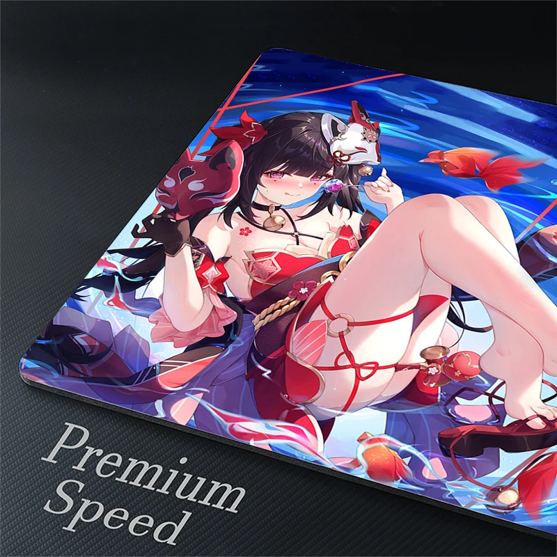 Sexy Premium Anime Girl Mouse Pad Hentai Ass Professional Mousepad Nsfw Big Boobs E-Sports Mouse Mat Ultrafine Surface Desk Mat