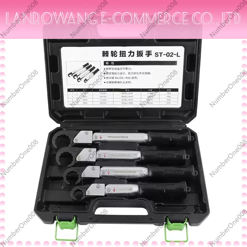 Ratchet Torque Wrench High-precision Open-end Wrench Spark Plug and Air Conditioning Repair Tool