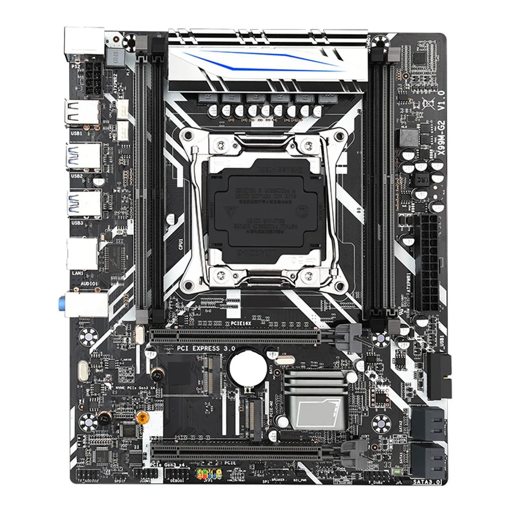 

X99M-G Motherboard with Processor CPU Accessories Kit DDR4 4 RAM Slots