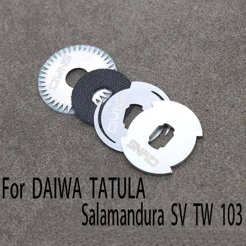 Unload Force Alarm Drag Brake Click For DAWA TATULA Salamandura SV TW 103 Baitcast Reel Water Drop Wheel Modification Parts