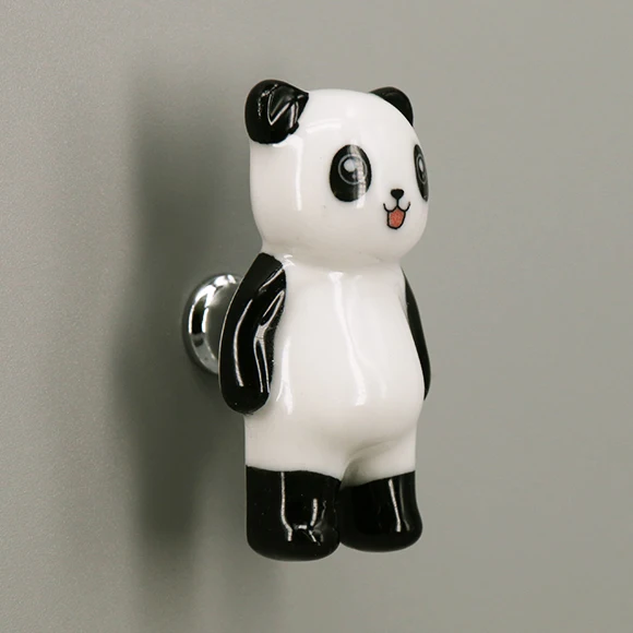 1 Piece Ceramic Drawer Knobs Lovely Cabinet Cupboard Pull Handles Kids Room Furniture Fittings Handle Hardware