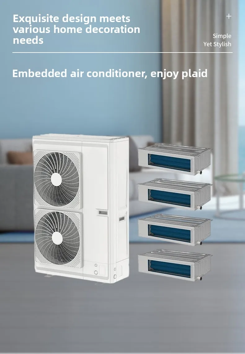 Seven  Central Air Conditioner Smart Multi-Split VRF System DC Motor R410A Refrigerant Remote Control Eco-Friendly view 4