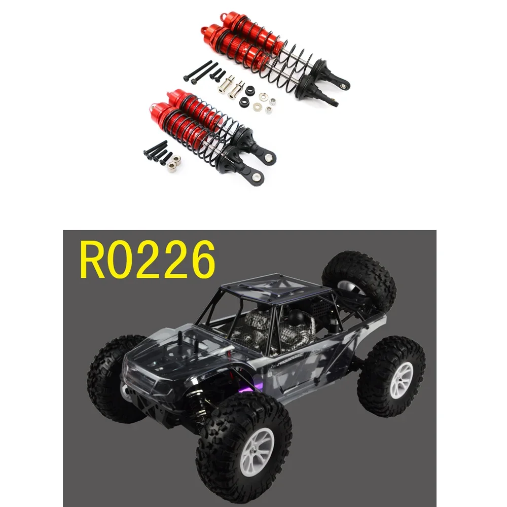 B-M 4Pcs Metal Shock Absorber 10001 10043 for VRX Racing RH1043 RH1045 RH1043SC RH1045SC 1/10 RC Car Upgrade Parts,2