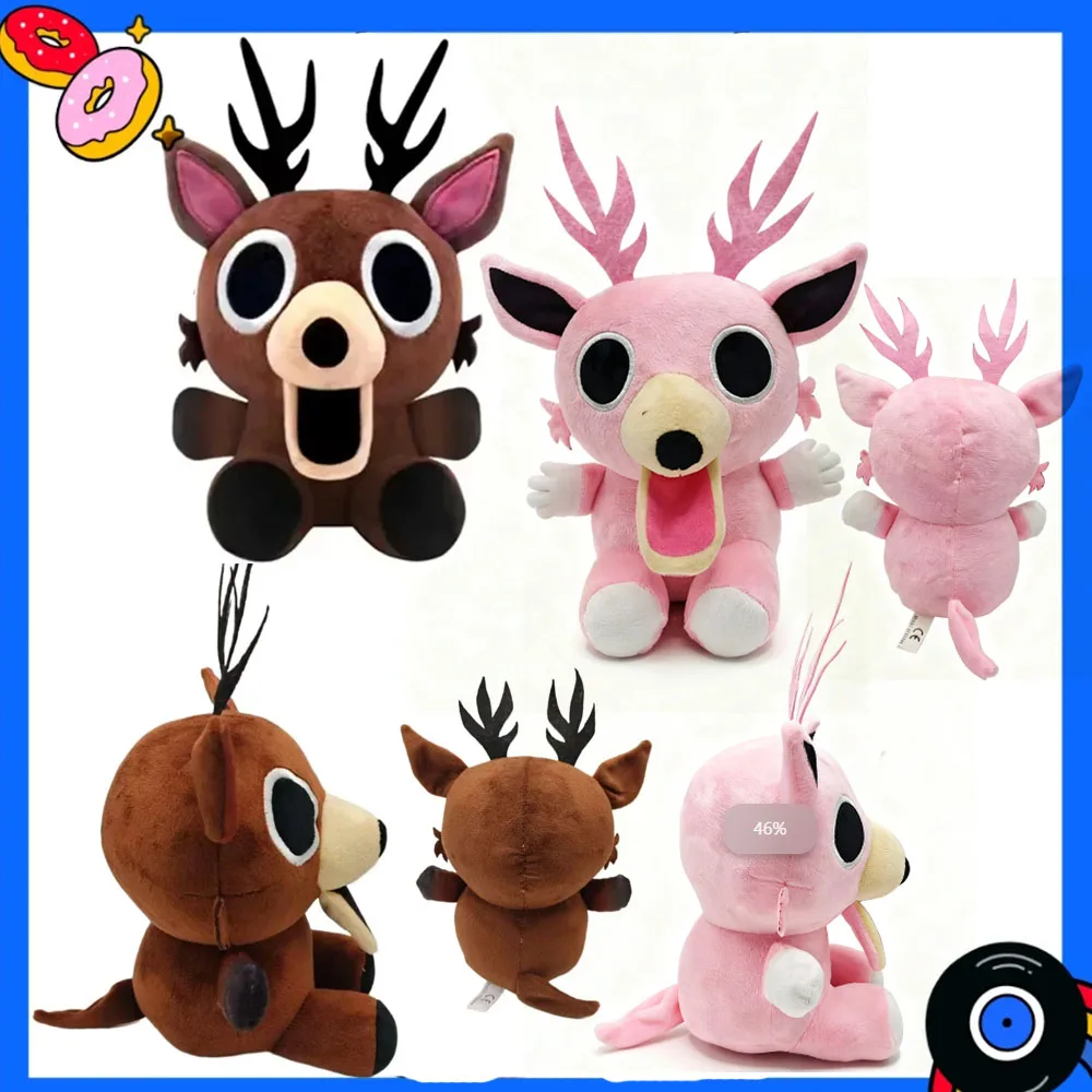 

99 ночей в лесу, плюшевая кубическая олень, плюшевая забавная игра, рождественский подарок, аниме, периферийные устройства, мягкая кукла, коллекция, украшение комнаты, игрушка