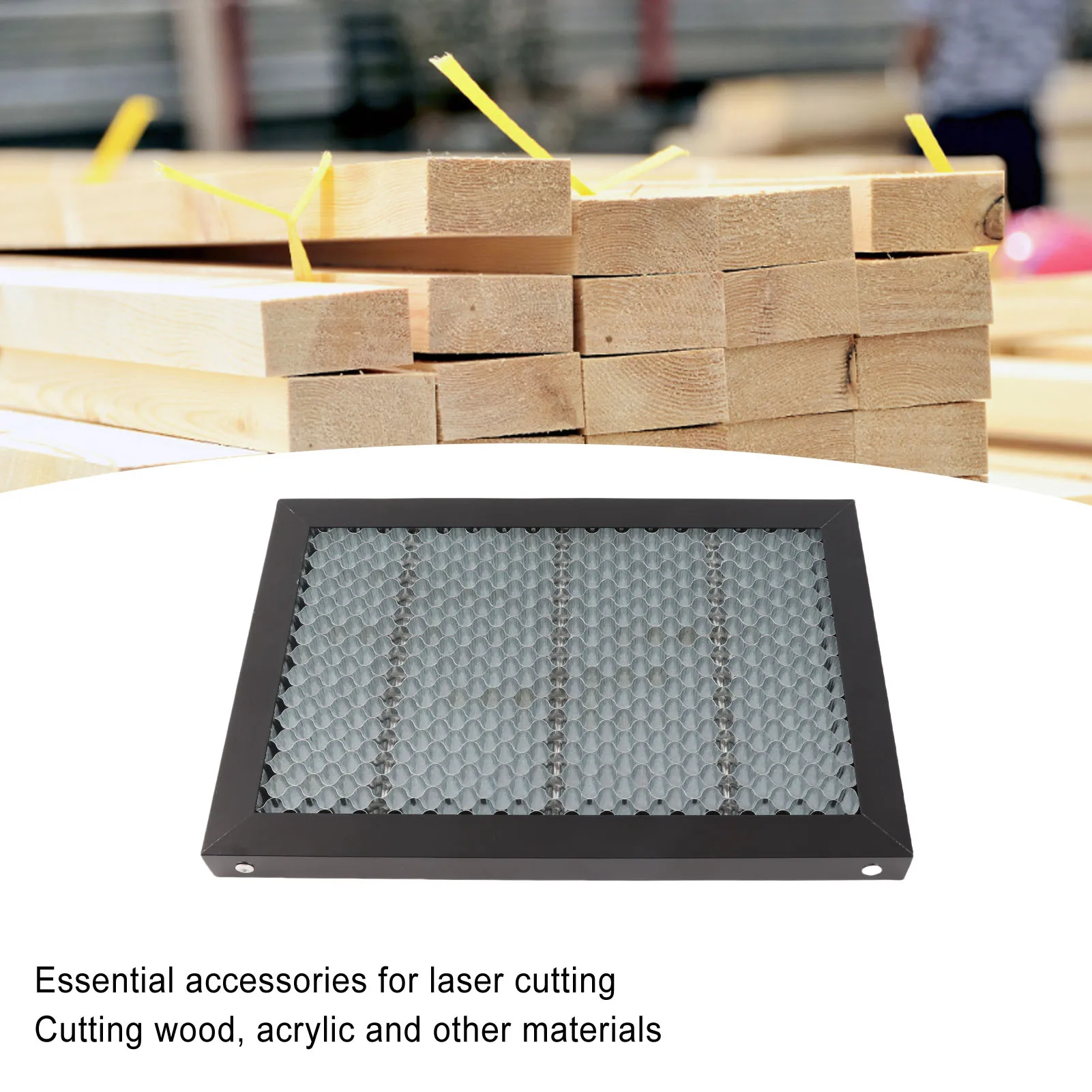 Beehive Working Table Board 300x200x22mm Beehive Working Plate CNC Processed Laser Cutting Bed Laser Cutting Table Board