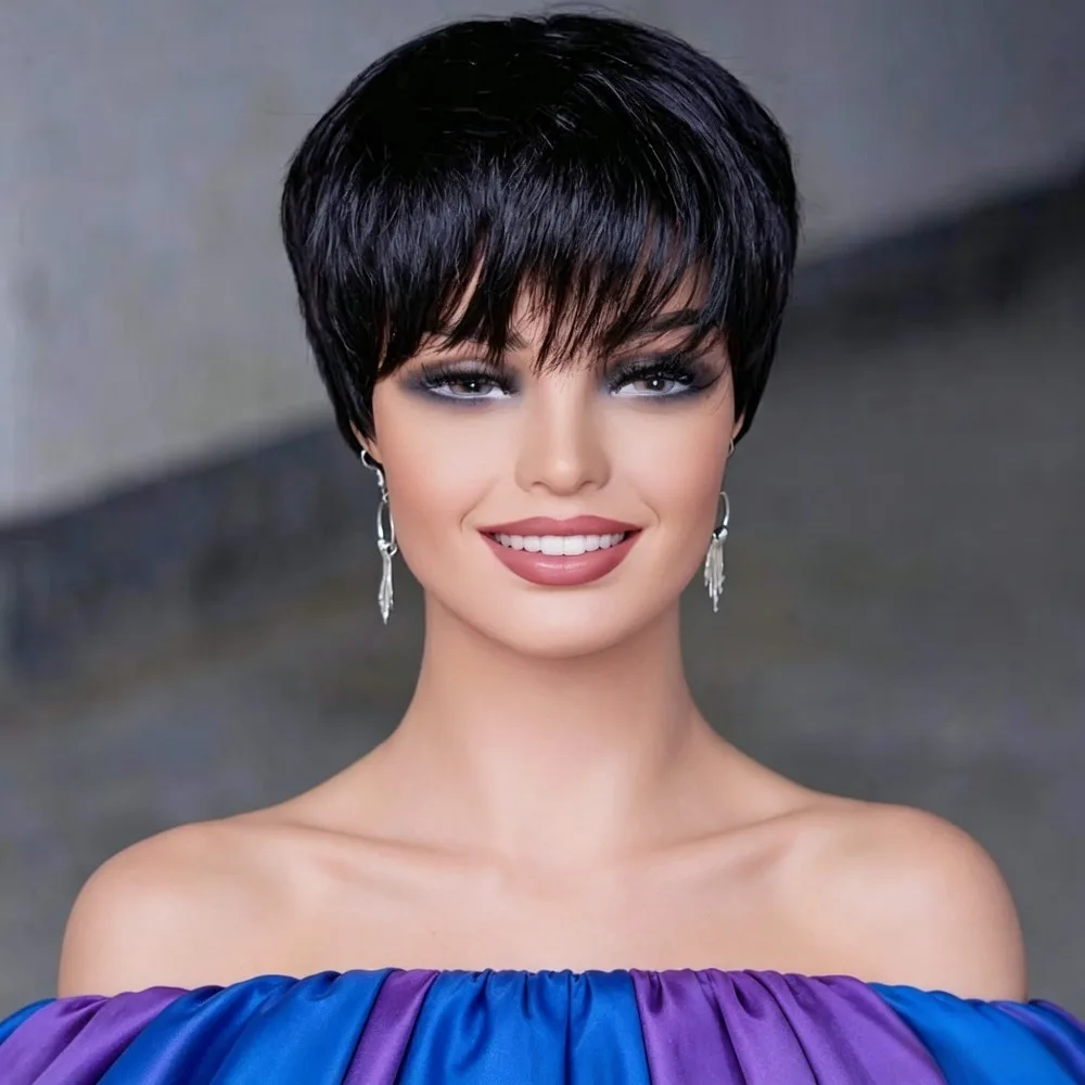 perucas-de-cabelo-humano-loiro-1b-27-curto-e-liso-corte-pixie-feitas-a-maquina-profissionais-e-acessiveis