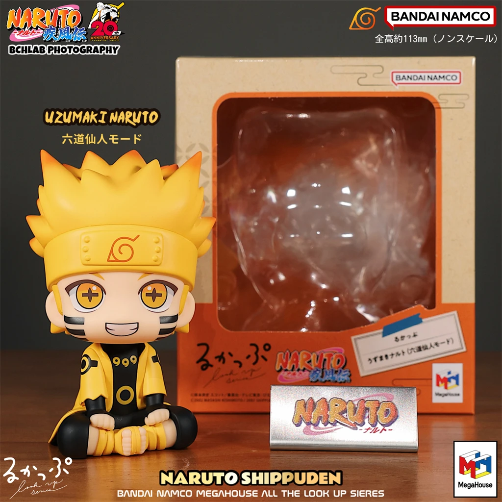 متوفر في المخزون بانداي شخصية ناروتو الأصلية ذات ستة مسارات ঋষি মোড - نموذج رسمي قابل للتقديم - لعبة قابلة للجمع على شكل نهائي #1