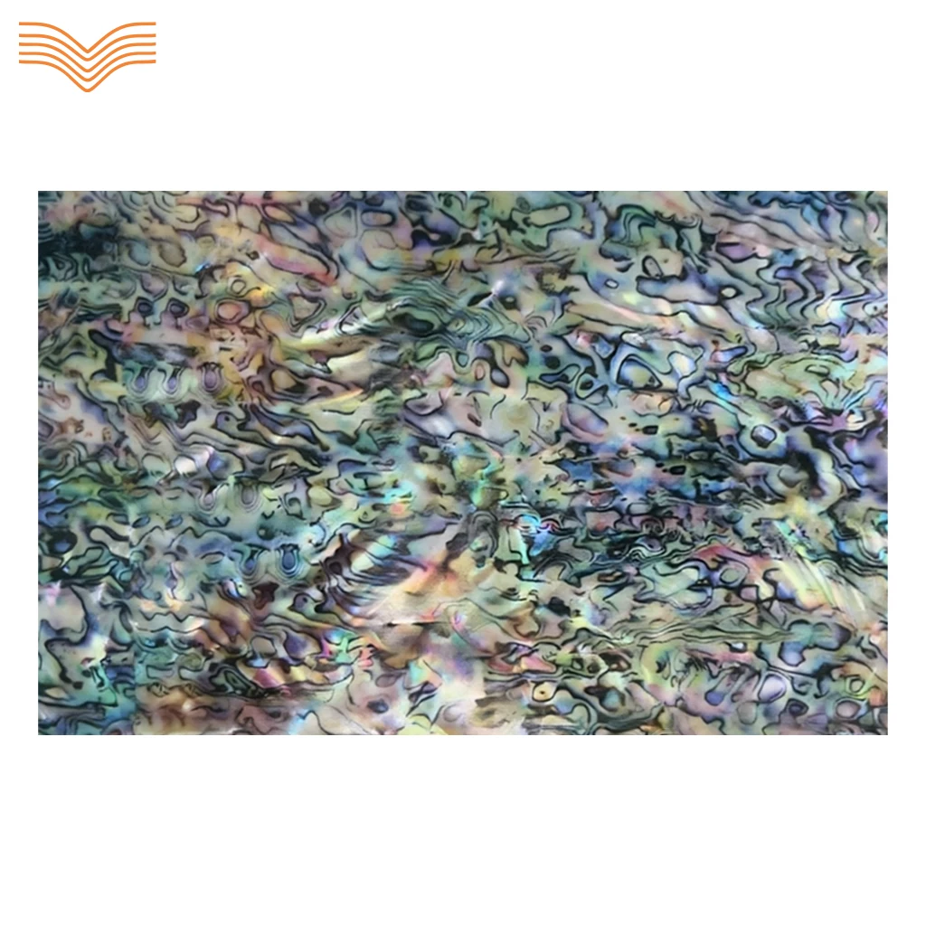 Tinted Natural Freshwater Shell Veneer With Abalone Texture Oil Grain For Furniture Lacquerware Lacquer Painting Marquetry