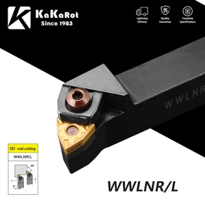 Kakarot External Turning Tool Holder, CNC cutting tool assembly, carbide inserts, WWLNR2020, WWLNR2525, WWLNR3232, WNMG, True Bar 10 MAIN SALES TURNS - №2
