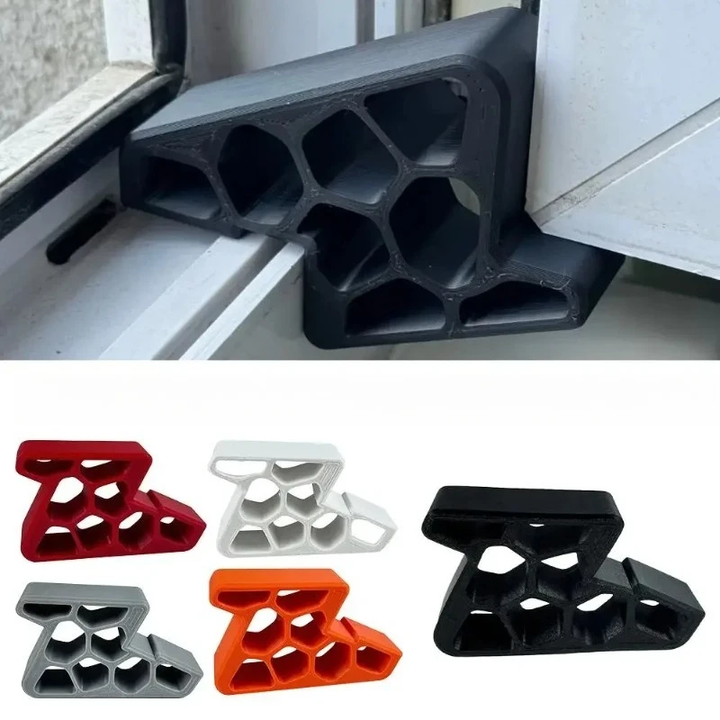 Robuster, rutschfester Türstopper, einfach zu installieren, als Bodenschutz für Balkon, Fenster, Zuhause, Büro, Badezimmer und Küche.