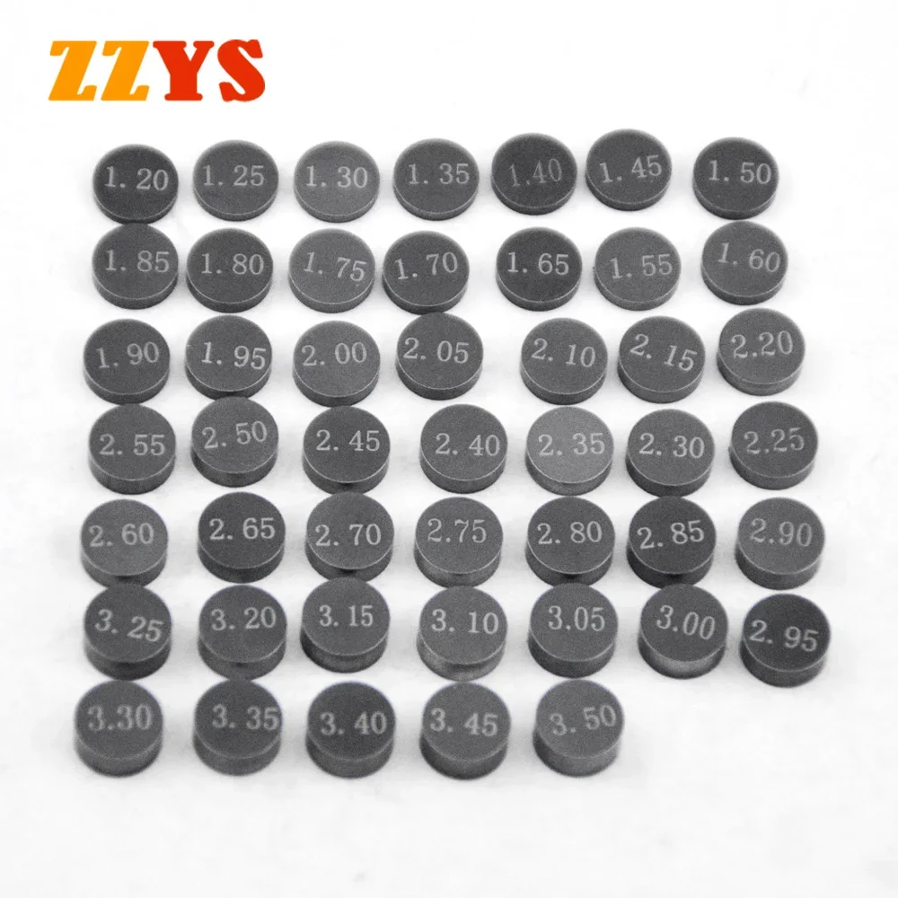 5pc 7.48mm Motorcycle Adjustable Valve Gasket Shim Pad Kit For Yamaha YZ250F YZ250 WR250 WR250F YZF750R YZF750 YZ WR 250 YZF 750