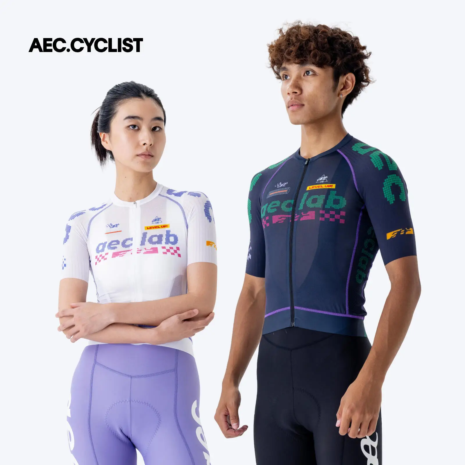 AEC.CYCLIST Herren Damen Radsporttrikot Ultraleicht Atmungsaktiv Schnelltrocknend Fahrradtrikots YKK Reißverschluss 2026 MTB-Bekleidung Rennradtrikot