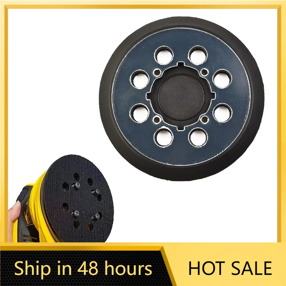 

1Pc 5Inch 125mm 8-Hole For-Dewalt Orbital Sander Hook&Loop Sanding Pad Backing Pad For DWE6423 Orbital Sander