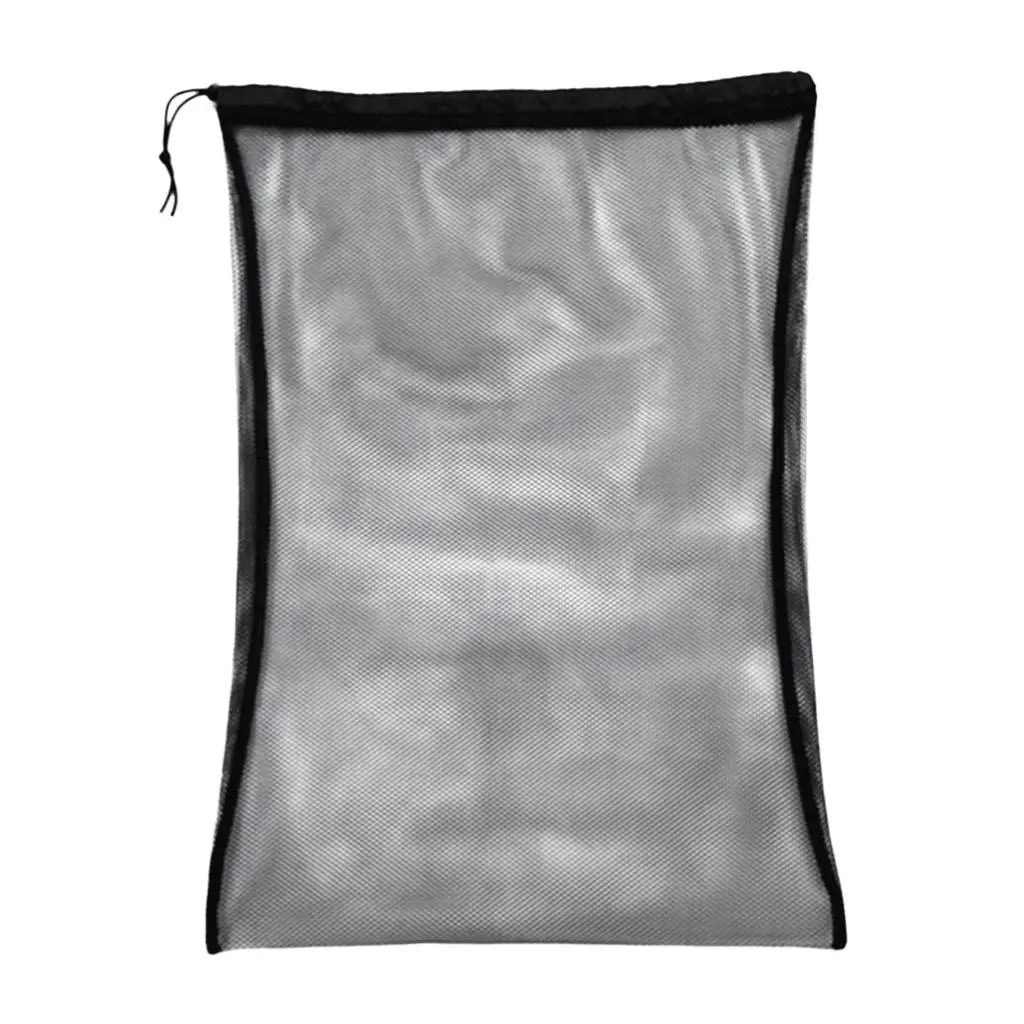 Prettyia Mesh Drawstring Bag - จัดเก็บแว่นตาว่ายน้ํา Scuba Dive