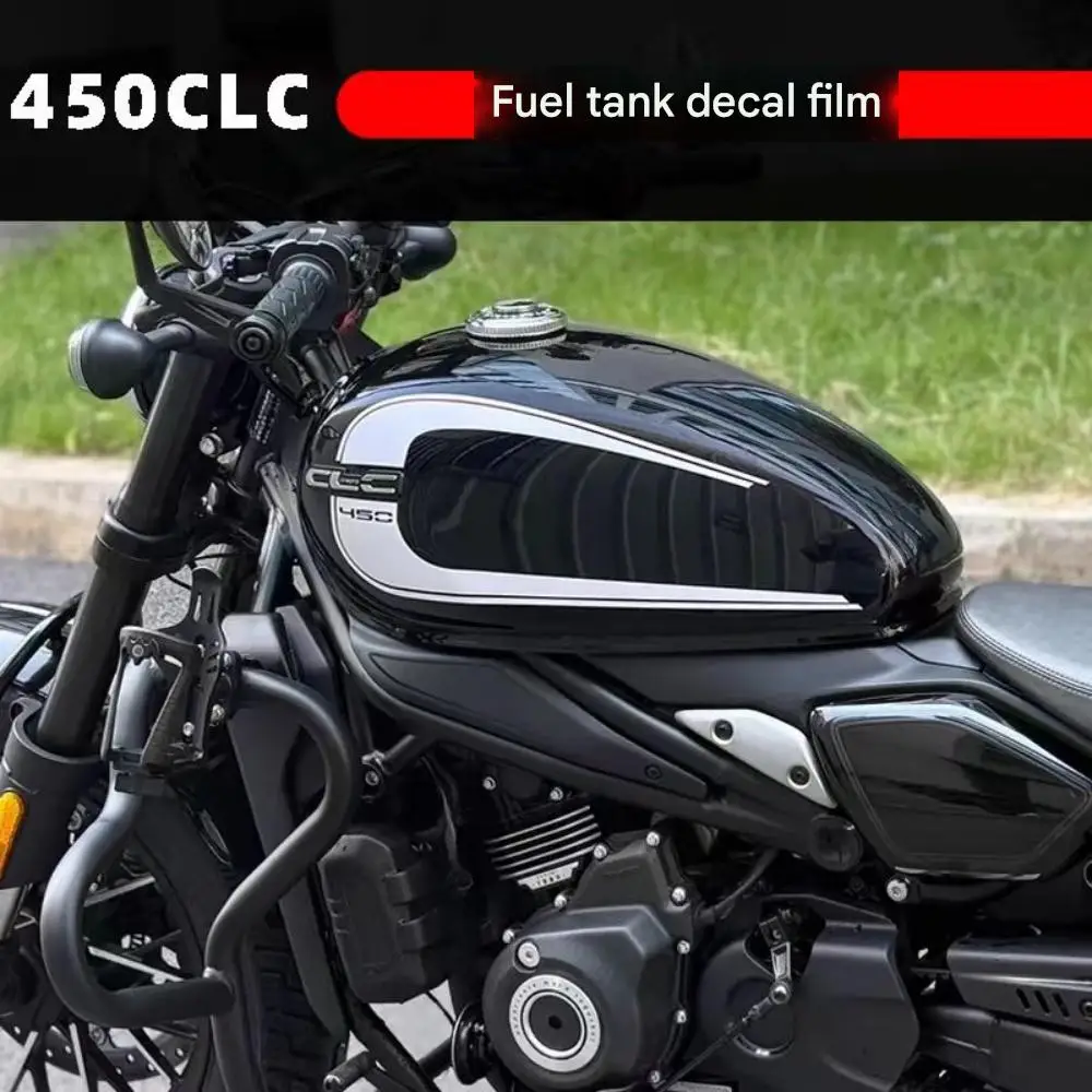 Motorcycle modified decals suitable for CFMOTO 450CLC wheel rim personalized tire film violet waterproof 450CLC sticker CFMOTO