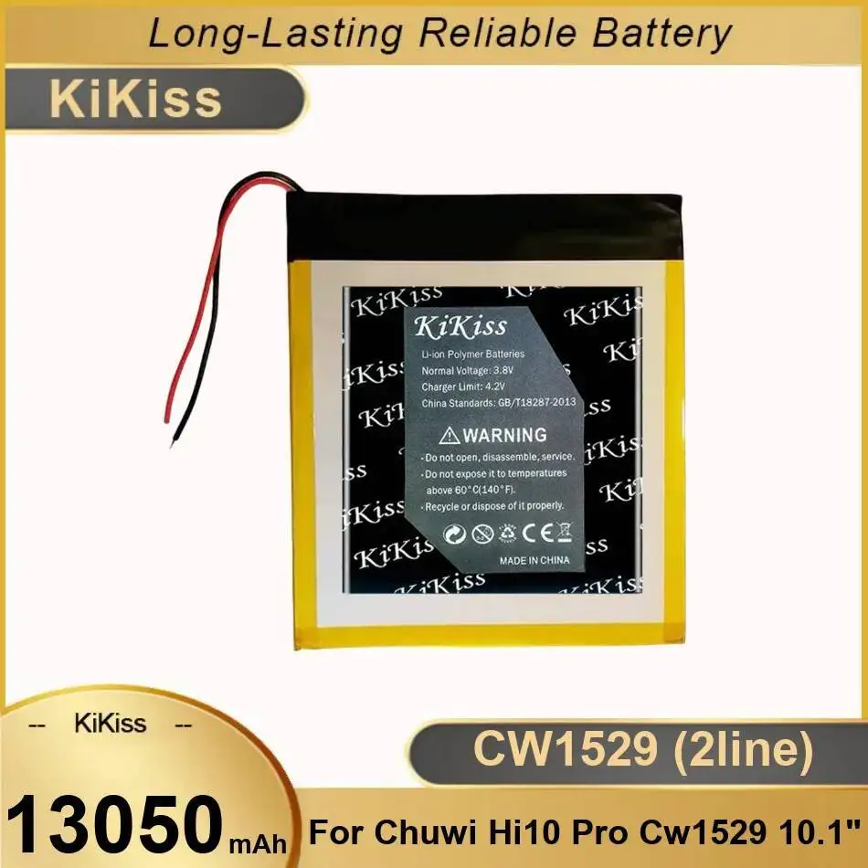 

13050 мАч для Chuwi HI 10 Pro CW1529 10,1 дюйма, внутренняя 30125130, 2-линейный аккумулятор для планшета, легкий вес высокой емкости