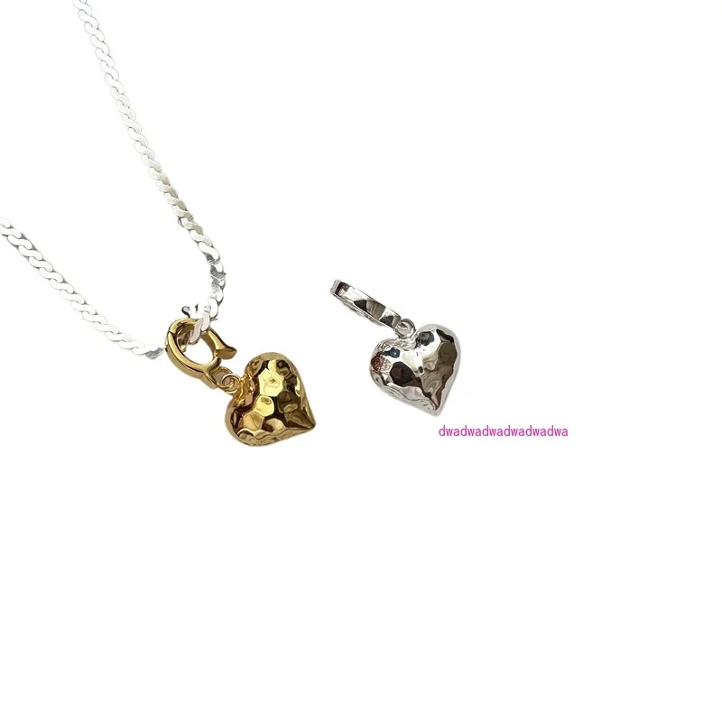 s925-sterling-silver-knock-surface-love-pendant-hollow-craftsmanship-fashionable-simple-basic-side-pendant