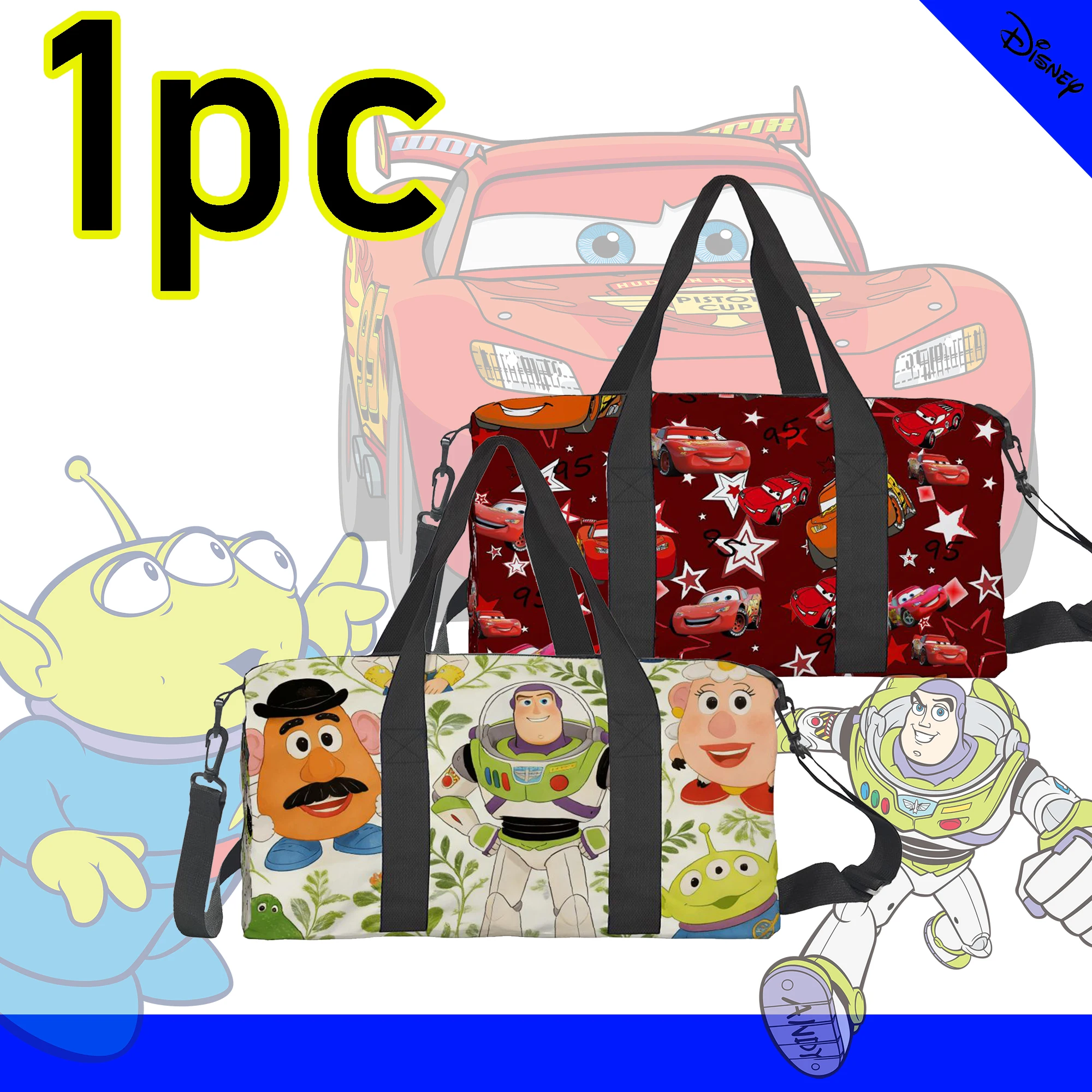 

Сумка Disney: Микки Маус, Базз Лайтер, для автомобиля, сумка-тоут, спортивная сумка, наплечная сумка, высококачественная, большой вместимости, модный подарок, для повседневных путешествий