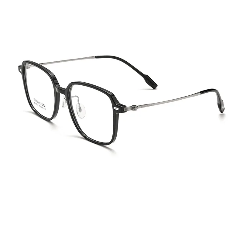 KJDCHD mode lunettes confortables Vintage Ultra léger carré lunettes unisexe lunettes de Prescription cadre pour hommes femmes