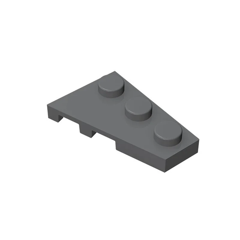 50 Stück Puzzle-Teile 43722 Keil 3x2 Rechte Bausteine Platte Brett Ziegel Lernspielzeug Geburtstagsgeschenke Dropshipping – Detail 5