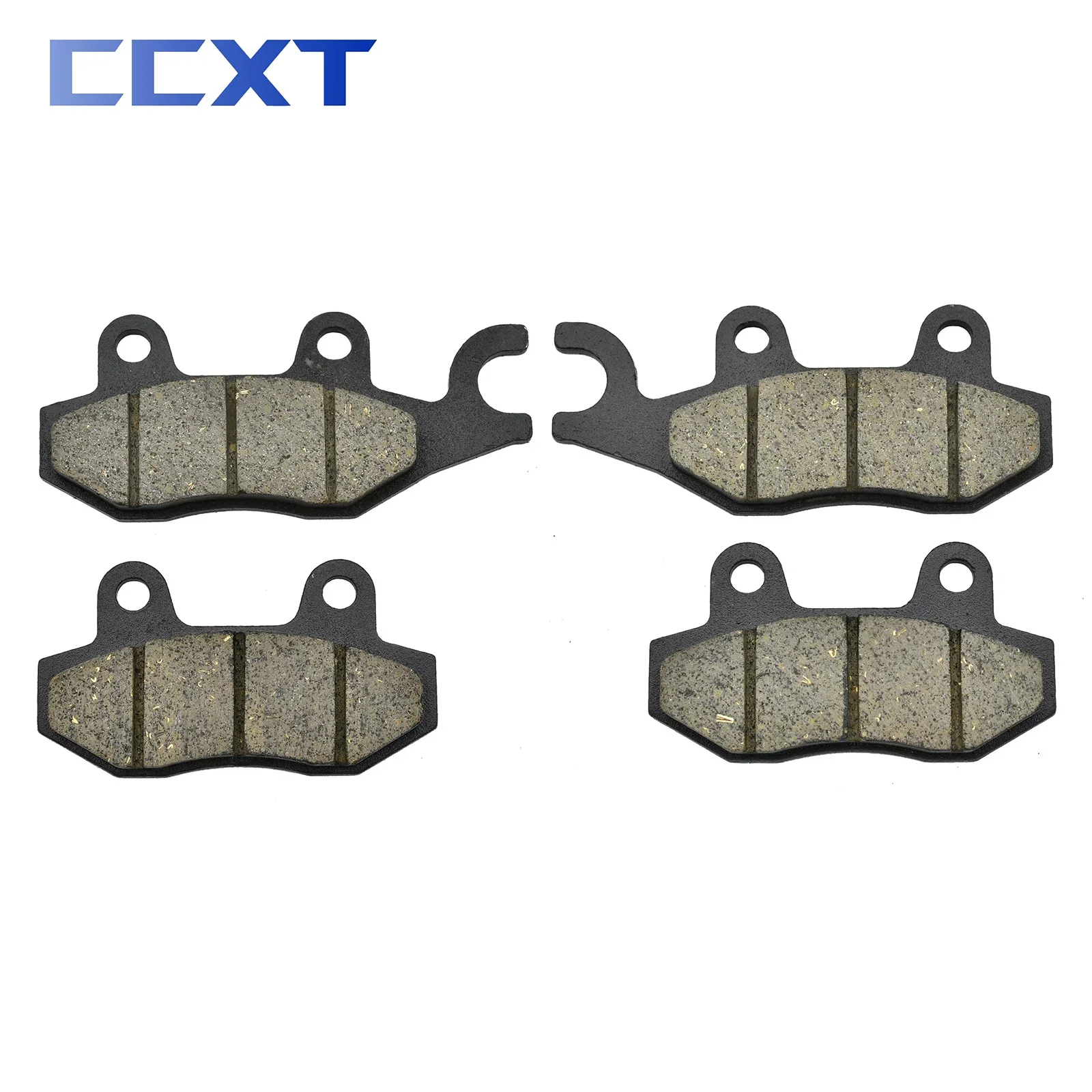 Motorcycle Front and Rear Brake Pads for Yamaha YFM700R YFM 700R Raptor YFM 700 2006-2015 YXR450 Rhino YXR 660 2004-2007