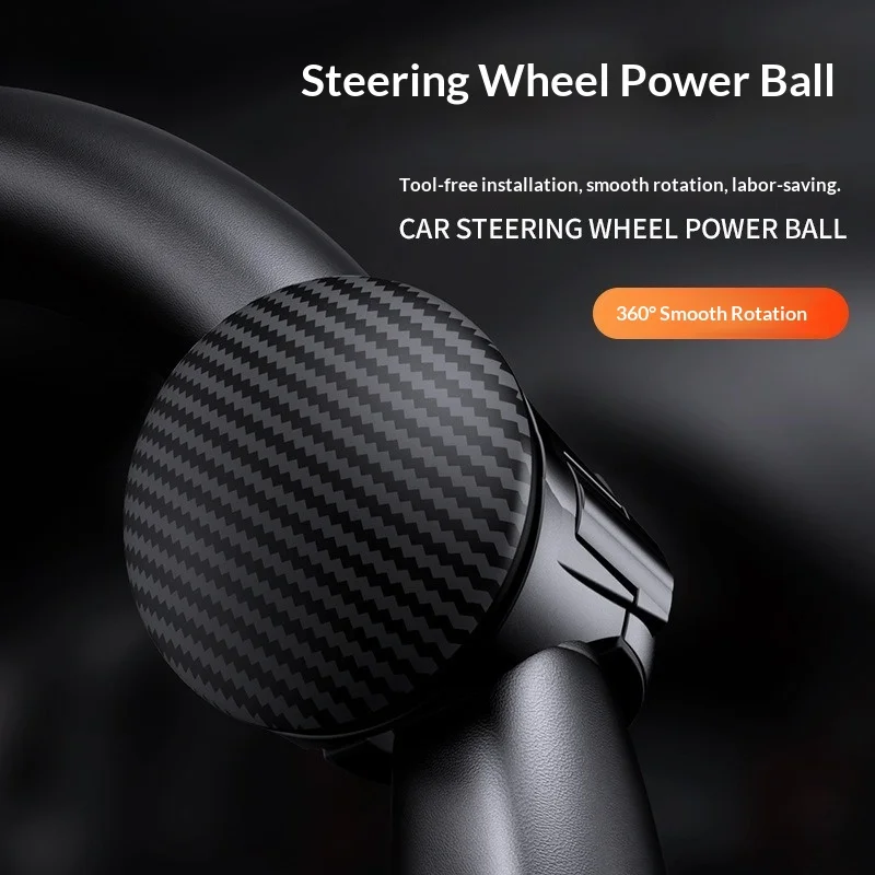 Automobile Steering Wheel Power Assist Ball - Universal Type Steering Assist Device Power-saving Ball - Power-saving Wonder Tool