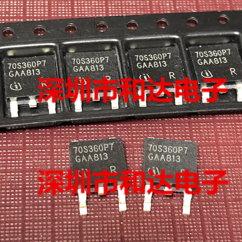 10Pcs Orginal Nieuwe 70S360P7 IPD70R360P7S To-252 700V 34A