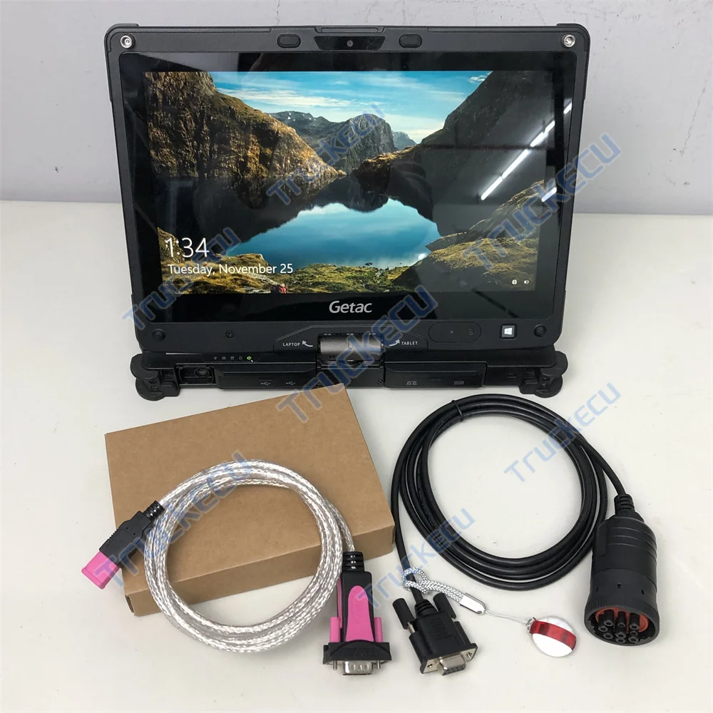 

diagnoze for liebherr electronic system crane excavator machine engine controller diagnostic kit work with dongle+v110 laptop