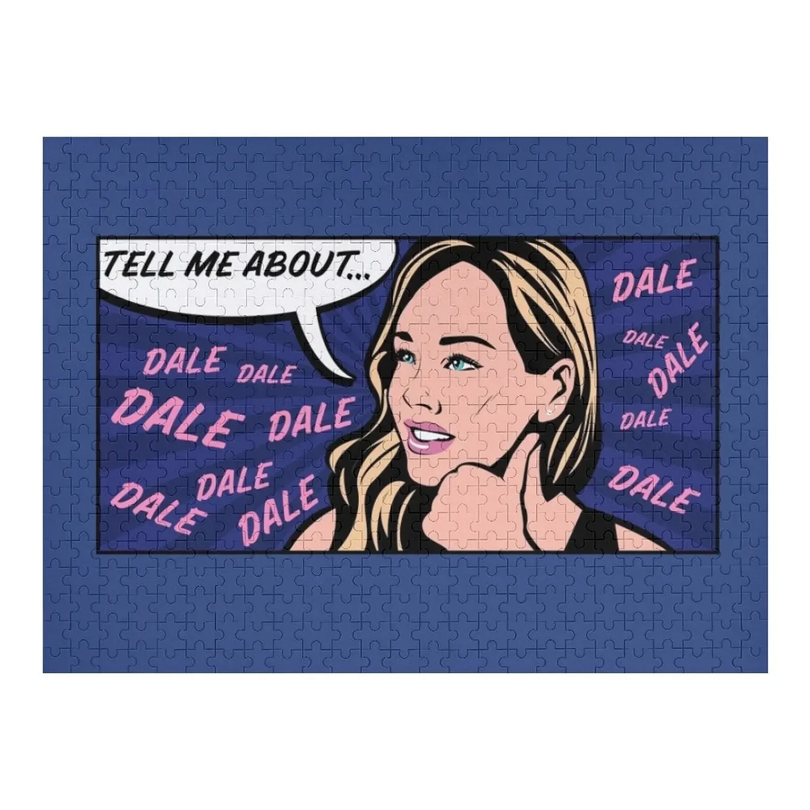 Скажи мне о Дейле - Кроули Клер на девичнике 2020, головоломка, персонализированная головоломка для детей, подарок на заказ для детей