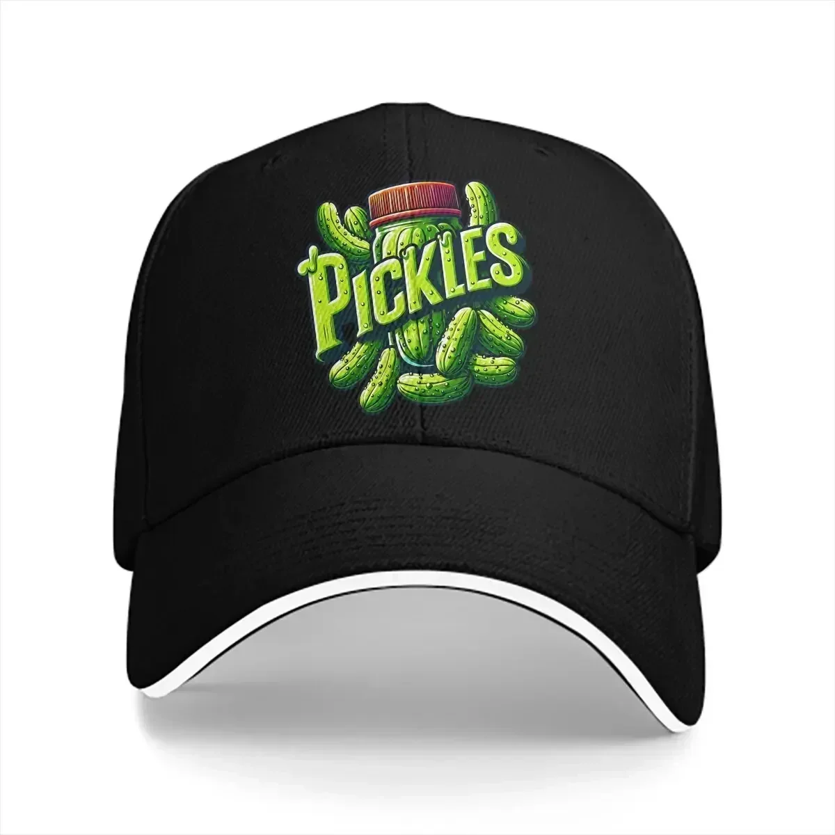 Pickle Jar Baseball Caps Peaked Cap Mr Pickles Border Collie Animated Sun Shade Hats For Men Women