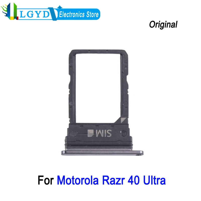 Single SIM Card Tray For Motorola Razr 40 Ultra XT2321 Phone Replacement Part