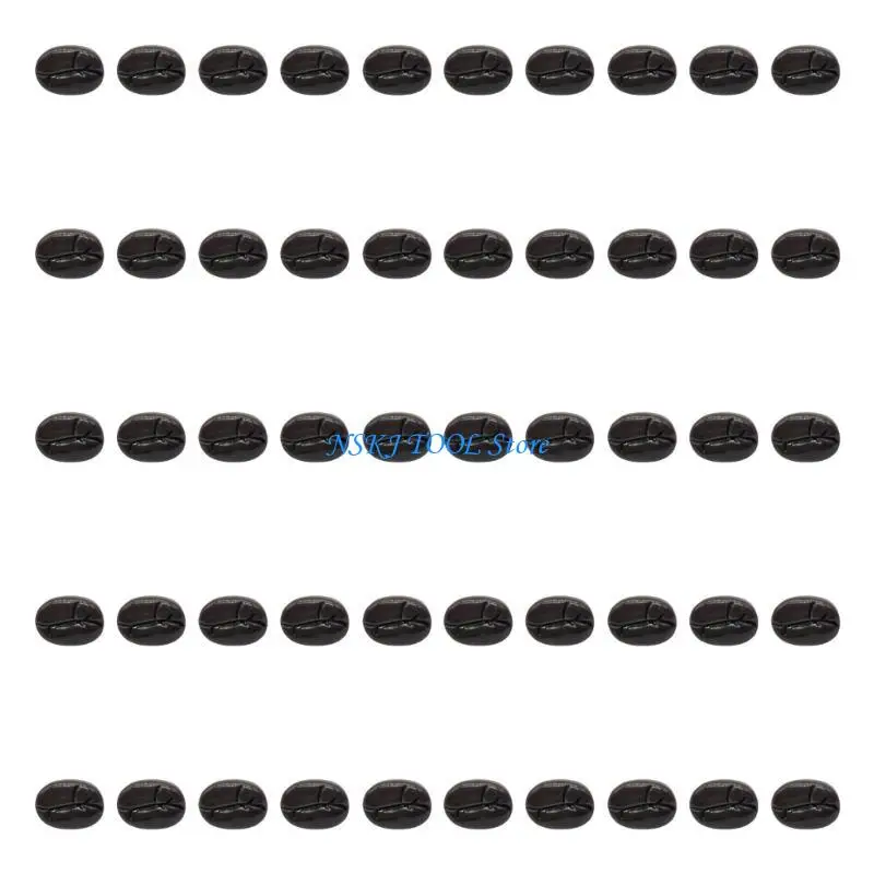 L8RC Resin Coffee Bean Map Pin  Decorative Thumbtacks for Classroom & Home Display