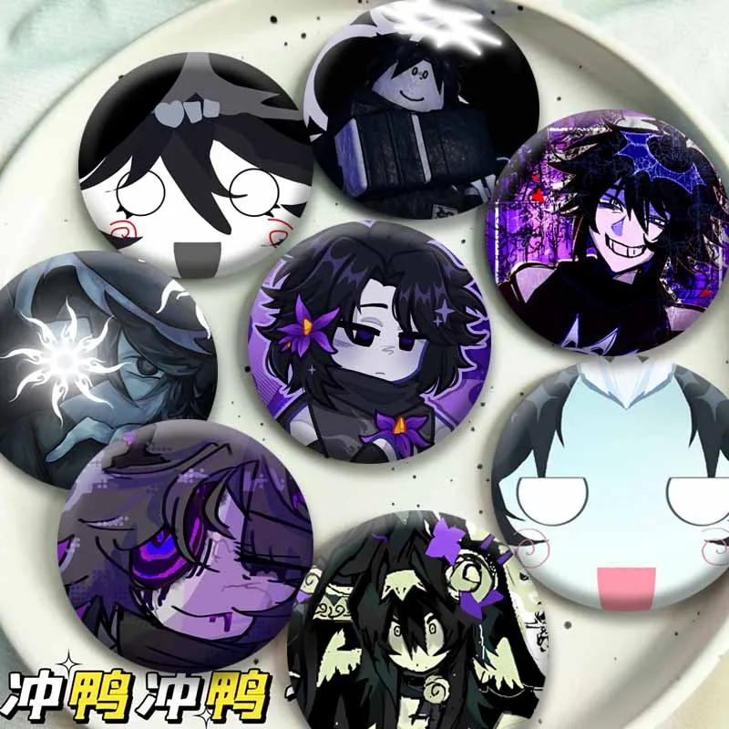 Funny Game Forsakeen Two Time Meme Enamel Pins Cartoon Button Brooch Jewelry Badge Bag Clothes Shoes Decor Ornaments Friend Gift