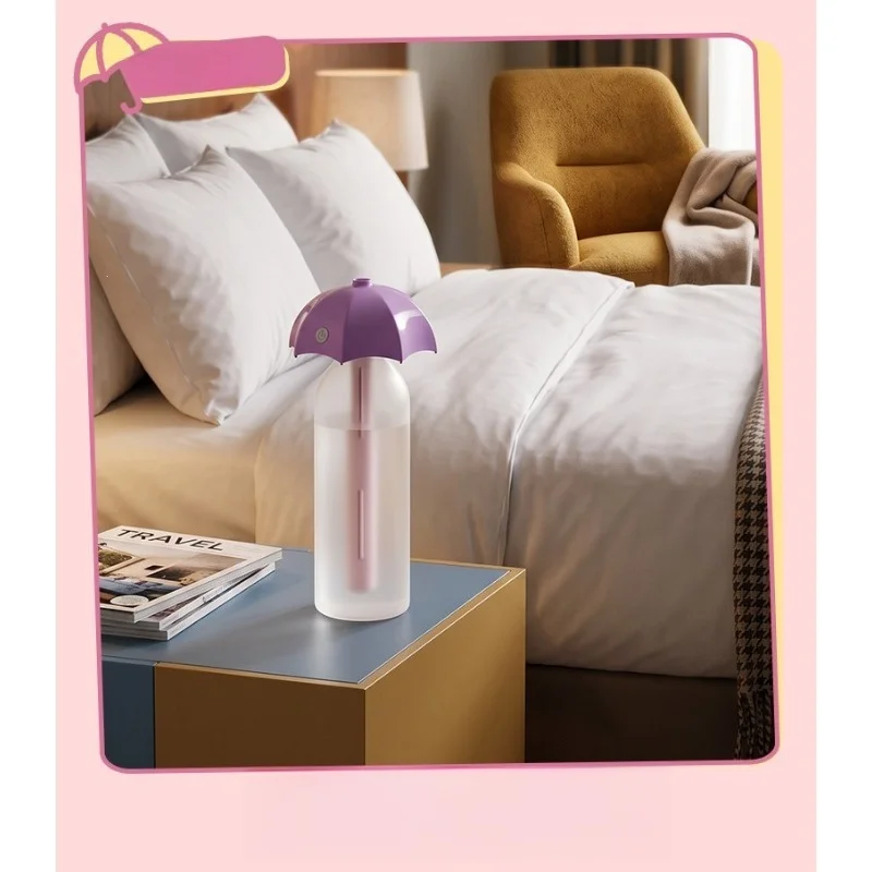 Umbrella Night Light Humidifier Multifunctional Portable Moisturizing Spray Student Office Desktop Household Equipment
