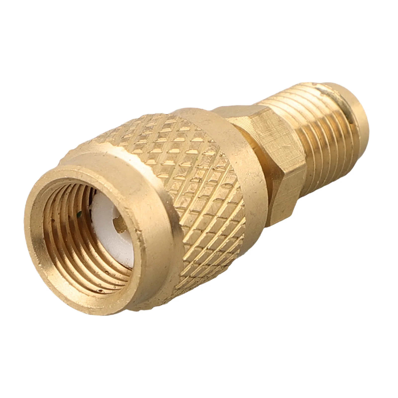 Brass 90 Degree R22 To R410A Adapter 1/4 Inch To 5/16 Inch Connector For Split Air Conditioning HVAC System Refrigeration