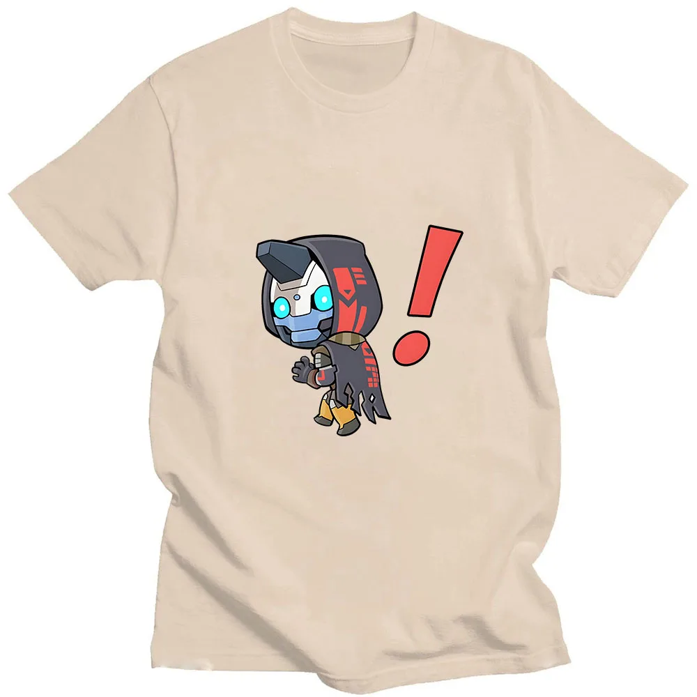 Destiny 2 Game T Shirt Cartoon Print Harajuku Kawaii Tee-shirt Short Sleeve Cotton Cute Tshirt Camiseta Hombre O-neck Soft Tees